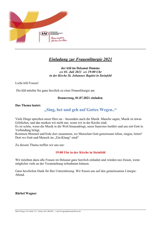 Frauenliturgie